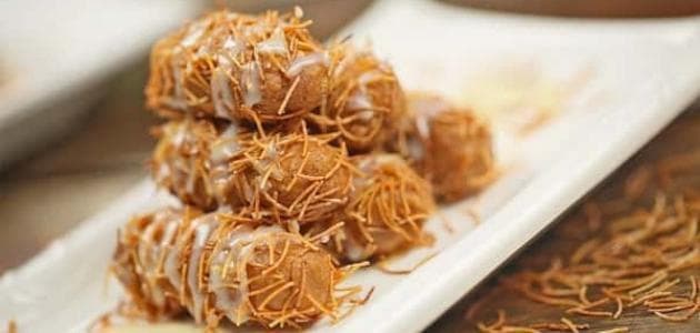 حلى الشعيرية بالنسلة