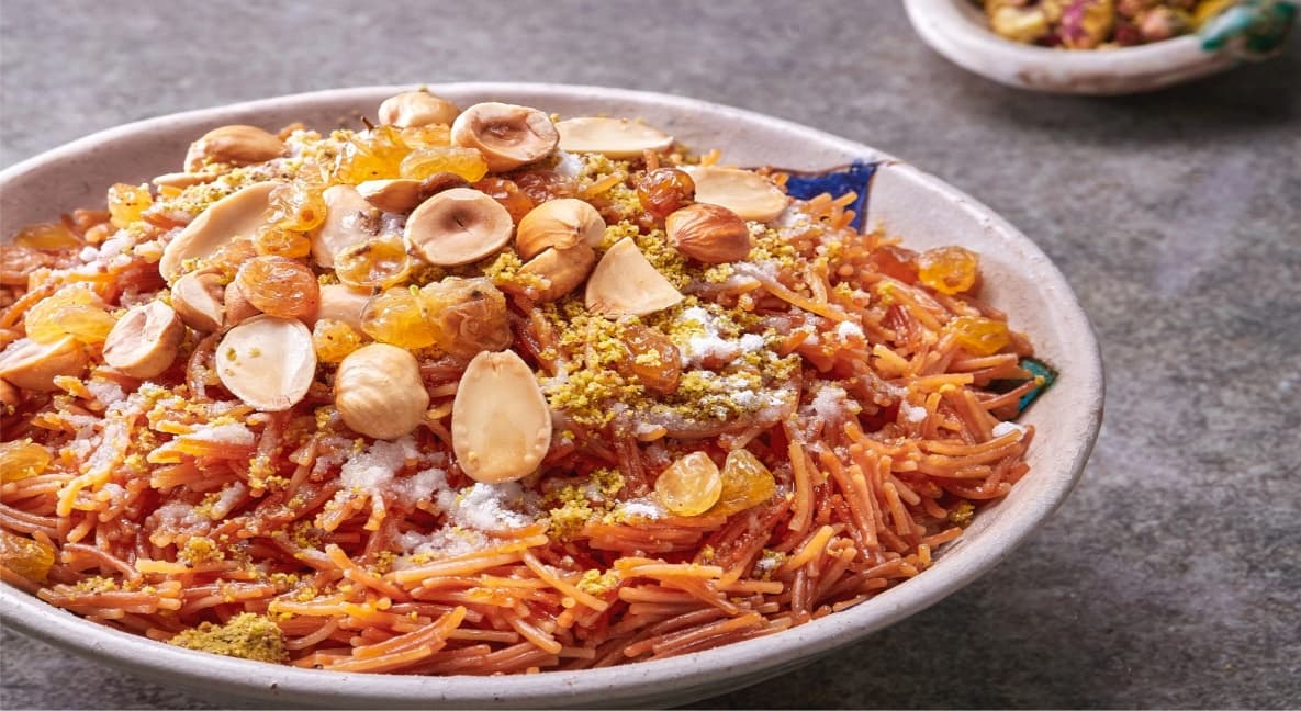 شعيرية بالمكسرات