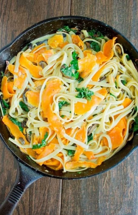 فيتوتشيني باليقطين والفطر