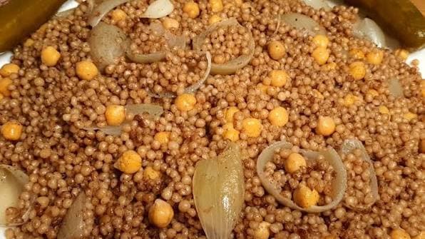 فتة المغربية - المفتول بالعدس والحمص من باستاليني