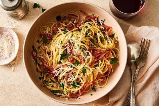 Pasta with Salami and Pepperoni from Pastalini