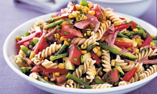Corn and Red Bean Pasta Salad from Pastalini